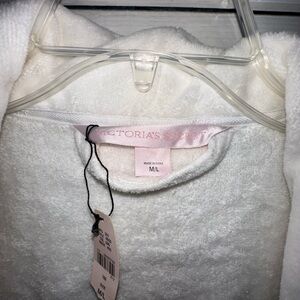 Victoria's Secret Soft White Plush Robe